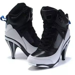 jordan high heel boots